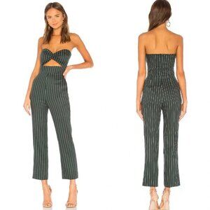 Privacy Please Forest Green Laurel jumpsuit